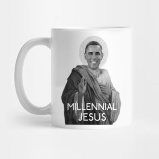 Barack Obama- Millennial Jesus Mug